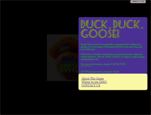 Tablet Screenshot of duckduck-goose.com